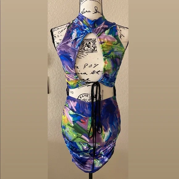 ***Host Pick*** Provocative in Purple” cut out dress!! NEW ARRIVALS!! - Picture 2 of 3